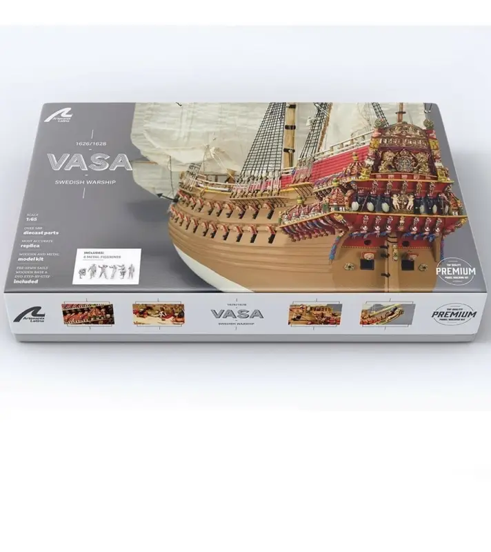 Shop Nu Artesania 1:65 Vasa Swedish Warship 1626 With Fig. - modelbouw