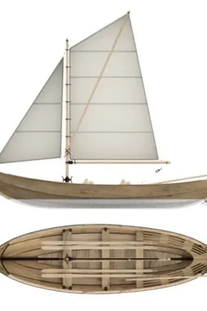 Speciale Aanbieding Turkmodel 1:15 Oselvar 1.15 " Færing " 41 cm