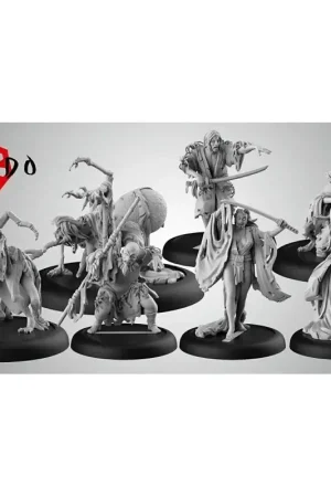 Bushido - Thematic Troupe - Dark Eyes and Joyless Smiles (FR) Figuurtje Seizoensaanbieding