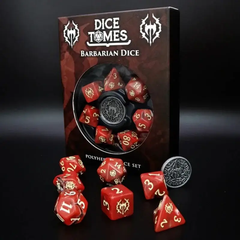 Artefact Games - D&D Dice Set - Barbarian Bestseller