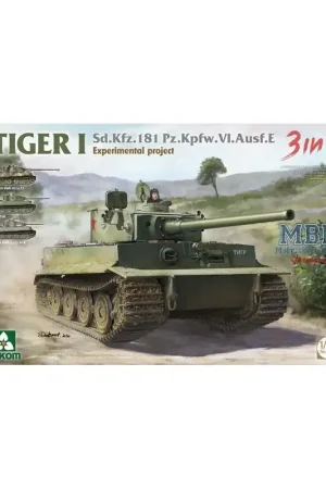 Tiger I Sd.Kfz.181 Pz.Kpfw. VI Ausf.E Experimental Schaalmodel Direct Beschikbaar