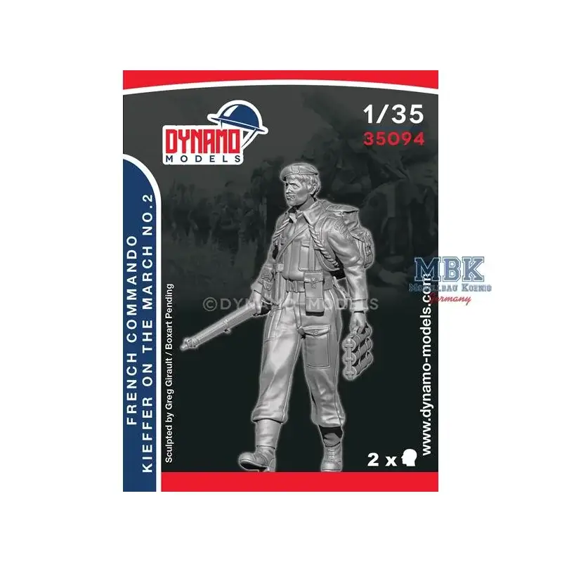 Alleen Vandaag French Commando Kieffer Marching No.2 Figuren