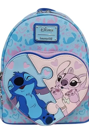 DISNEY - Stitch & Angel - LoungeFly Mini Backpack "Exclusive Edition" Favoriet