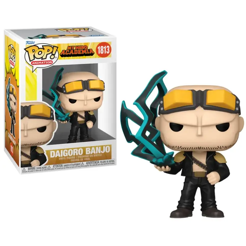 Beperkte Voorraad MY HERO ACADEMIA - POP Animation N° 1813 - Daigoro Banjo (Black Whip) Pop figur