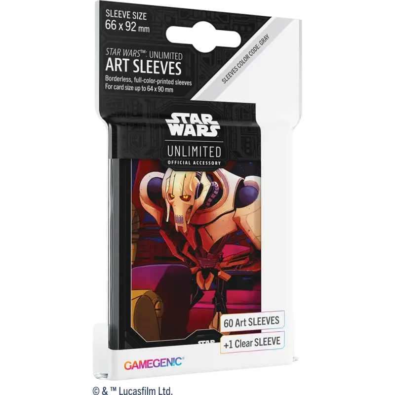 GG : SW Unlimited Art Sleeves : General Grievous Flitsaanbieding