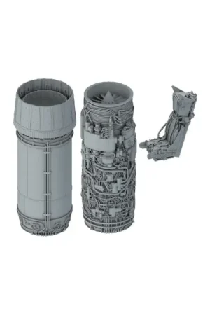 Plastic model airplane Ejection seat and engine for Mirage 2000C 1:32 Schaalmodel Beste Prijs