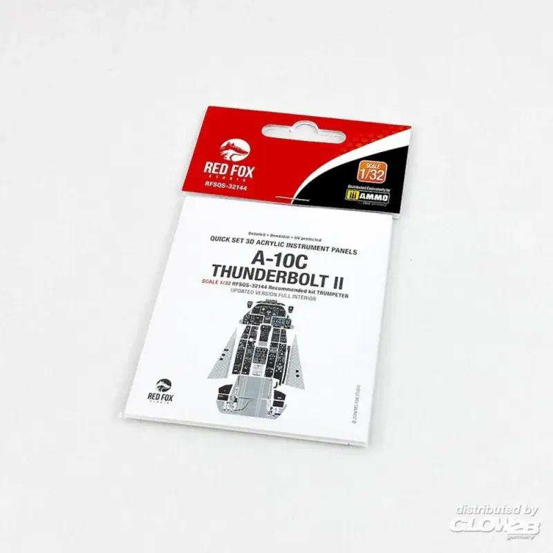 Speciale Aanbieding 1/32 A-10C Thunderbolt II Updated full interior (for Trumpeter kit)