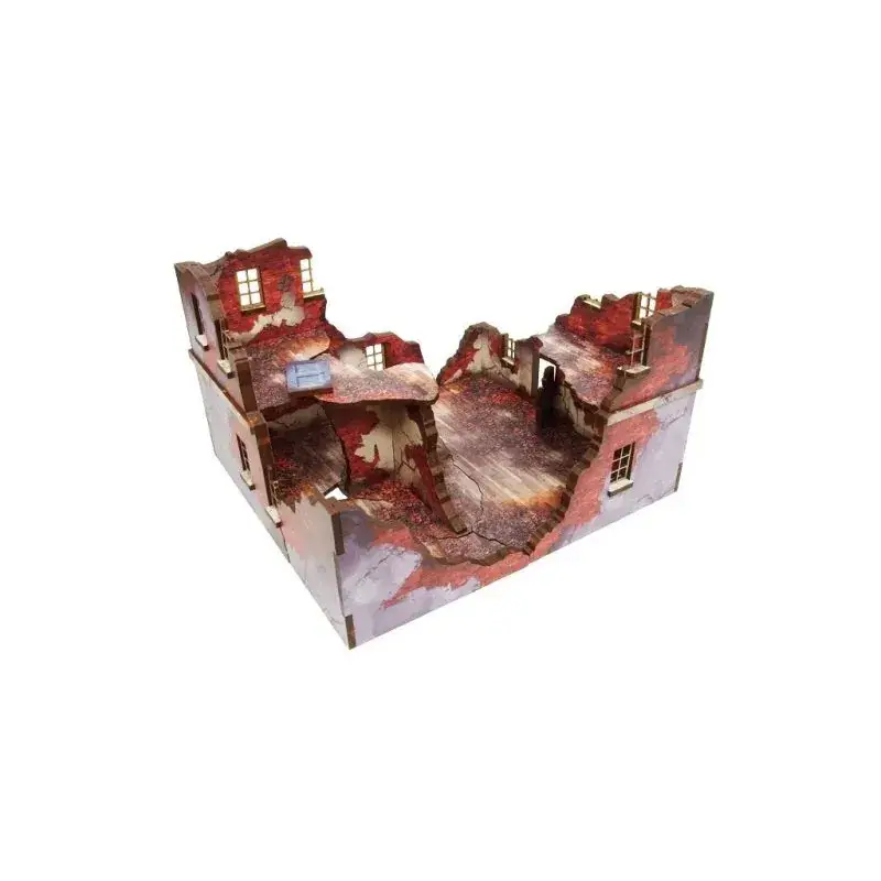 Koop Online WW2 Normandy Ruined Large House 1 Figuur spellet