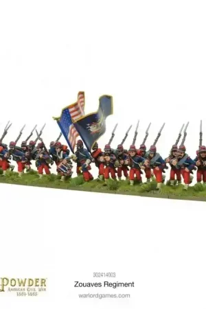 American Civil War: Zouaves Regiment Figuur spellet Nu Kopen
