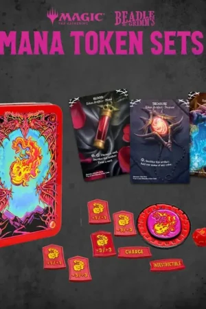 Nieuw Magic the Gathering Dice and Token Pack Red Mana