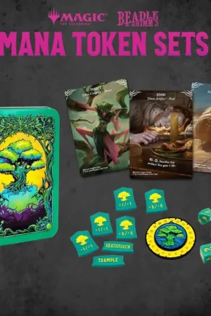 Koop Vandaag Magic the Gathering Dice and Token Pack Green Mana