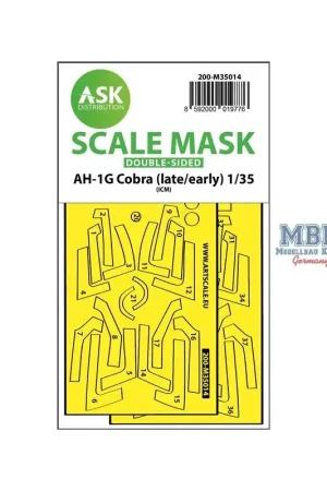 AH-1G Cobra (early/late) double-sided express mask Must-Have
