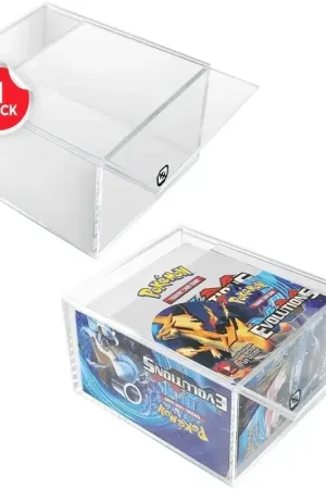 Uitverkoop EVORETRO - Pokemon booster box with sliding lid anti-UV 4.0MM