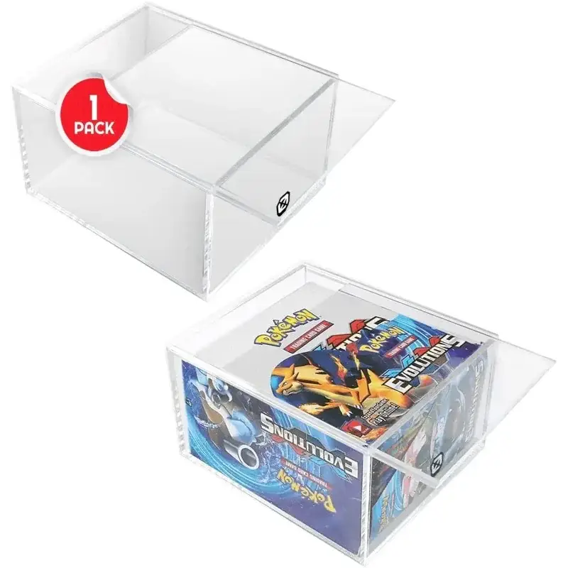 Uitverkoop EVORETRO - Pokemon booster box with sliding lid anti-UV 4.0MM