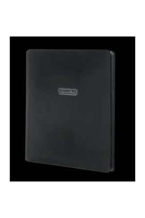 Finale Uitverkoop EVORETRO - Regular card binder with zipper - Black