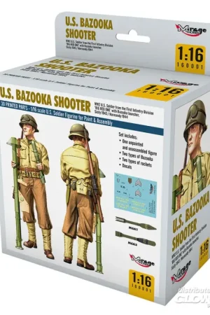 Us bazooka shooter Schaalmodel Snelle Levering