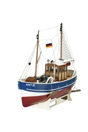 Electric RC Boat ANTJE Fishing Boat Kit 1:20 elektrisch RC boot Op = Op
