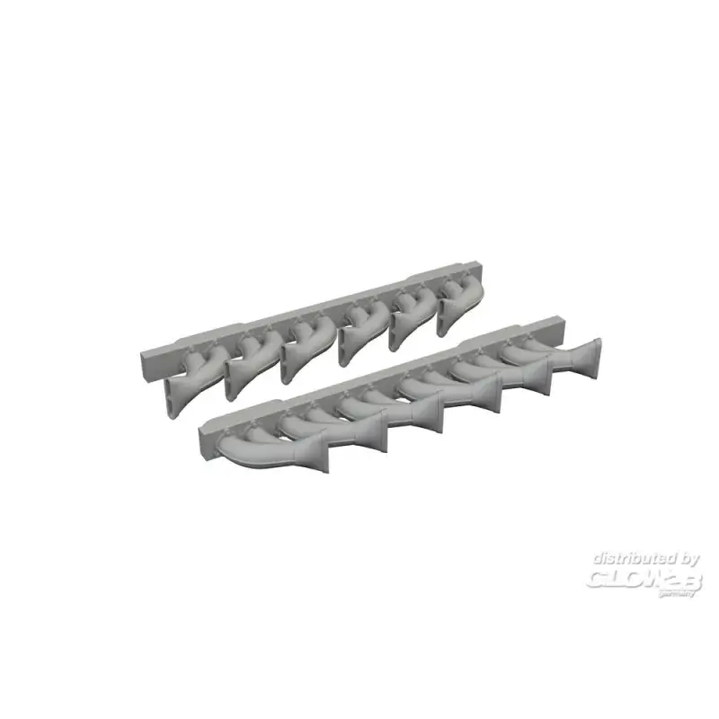 P-39 exhaust stacks fishtail PRINT Beste Prijs