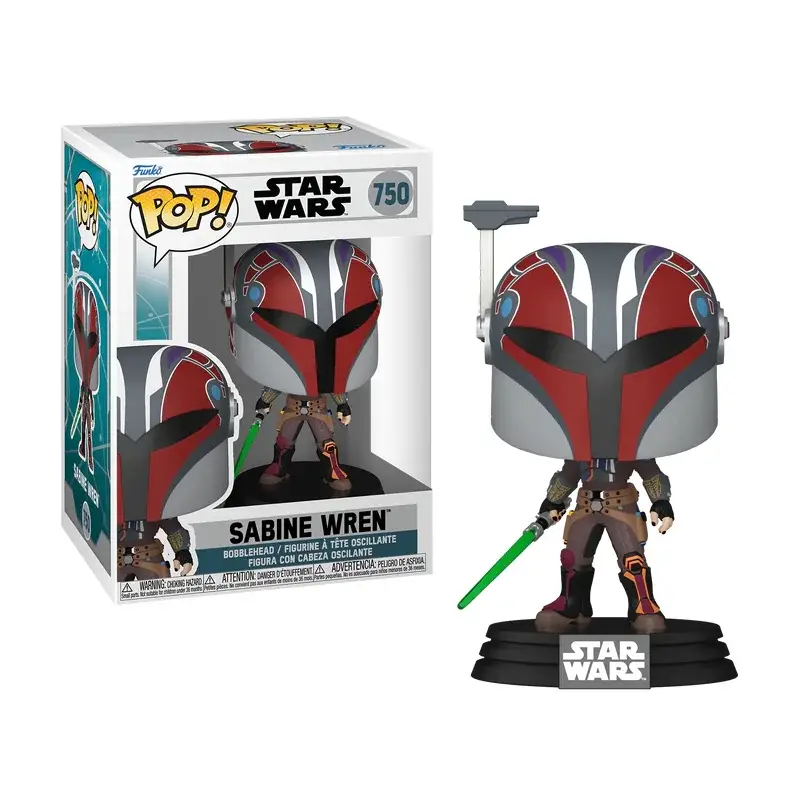STAR WARS AHSOKA - POP Marvel No. 750 - Sabine Wren Pop figur Betrouwbaar
