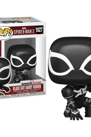 SPIDER-MAN 2 - POP Games N° 1027 - Harry Osborn (Black Suit) Pop figur Tijdelijk Beschikbaar