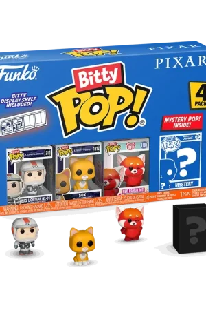 Speciale Aanbieding PIXAR - Bitty Pop 4 Pack 2.5cm - Lightning Pop figur