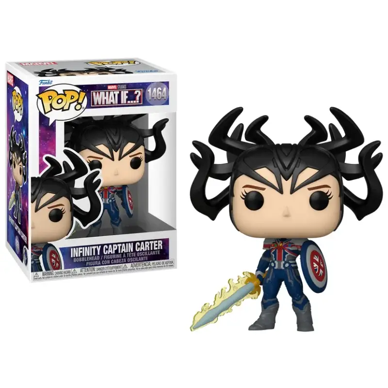 Seizoensaanbieding MARVEL WHAT IF S2 - POP N° 1464 - Infinity Captain Carter Pop figur