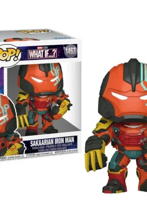 Aanbieding MARVEL WHAT IF - POP SUPER 6" SUPER N° 1463 - Sakaarian Iron Man Pop figur