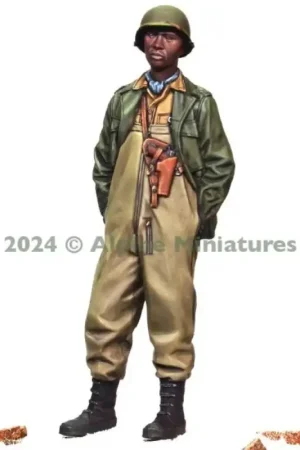 Alpine Miniatures: 1/35; US Tank Crew 761st TB 1 Figuren Direct Verzonden