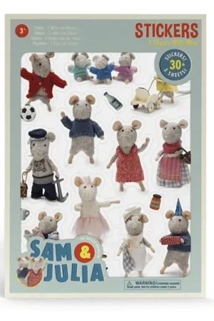 Sam And Julia - House Of Mice Sticker Sheets Goedkoop