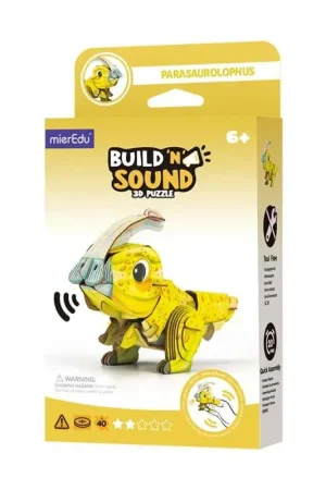Puzzle 3d Mieredu - 3D Construction Puzzle - Parasaurolophus Koop Vandaag
