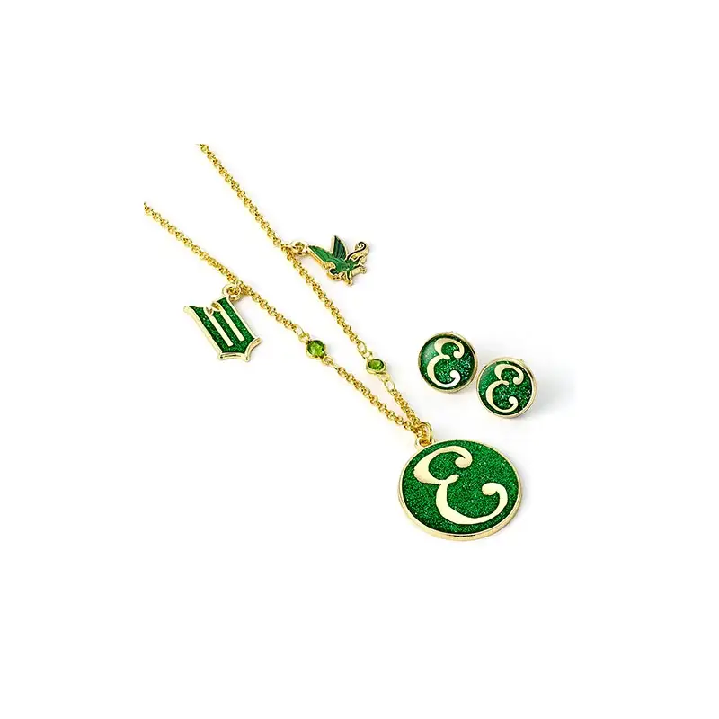 Premium Elphaba Necklace and Earrings Set - Wicked