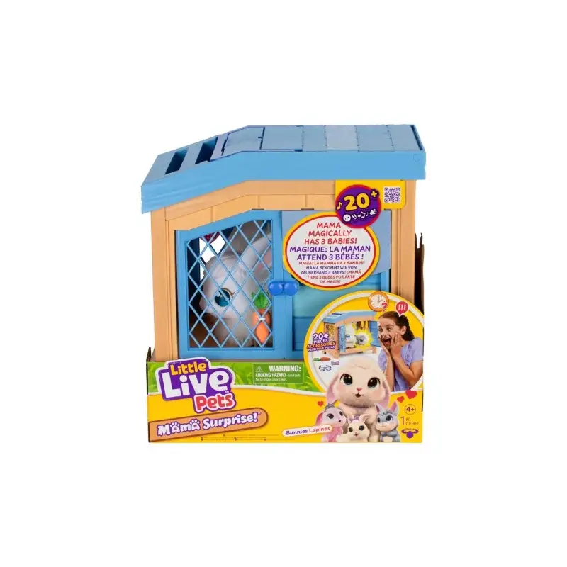 Koop Online Moose - Little Live Pets Mama Surprise Bunny Playset