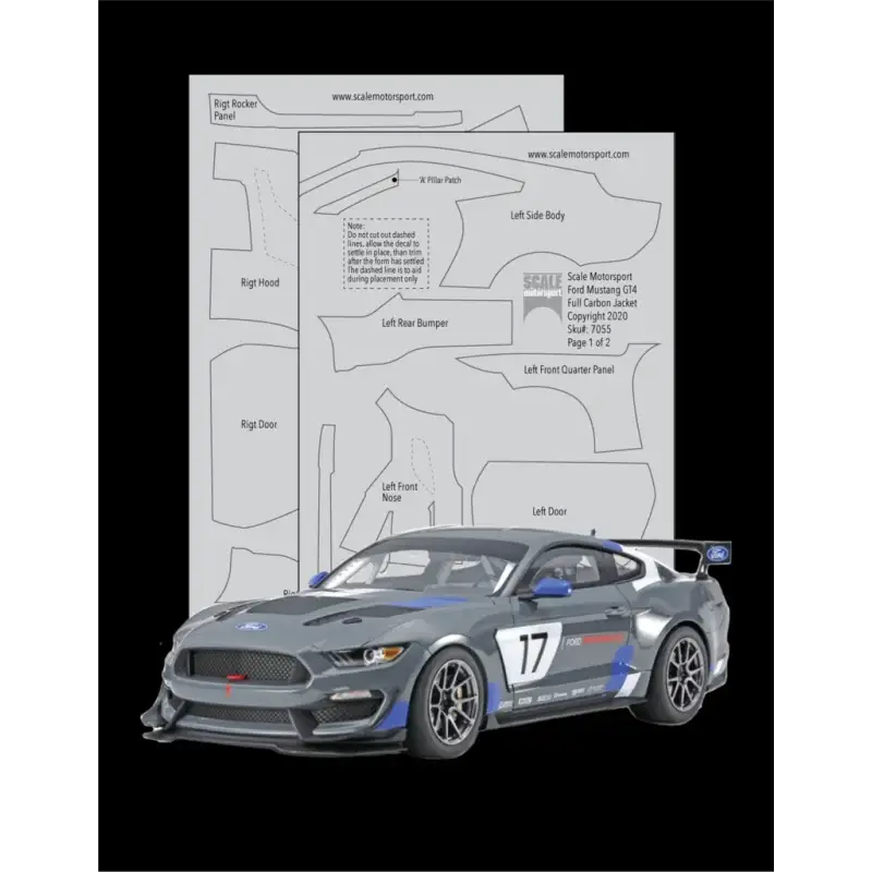 Mustang gt4 black on pewter metallic Hete Deal
