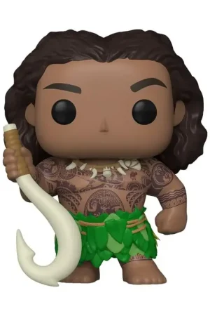 Beperkt Aanbod Vaiana: Legend of the End of the World 2 POP! & Buddy Vinyl Figure Maui with Fish Hook 9 cm