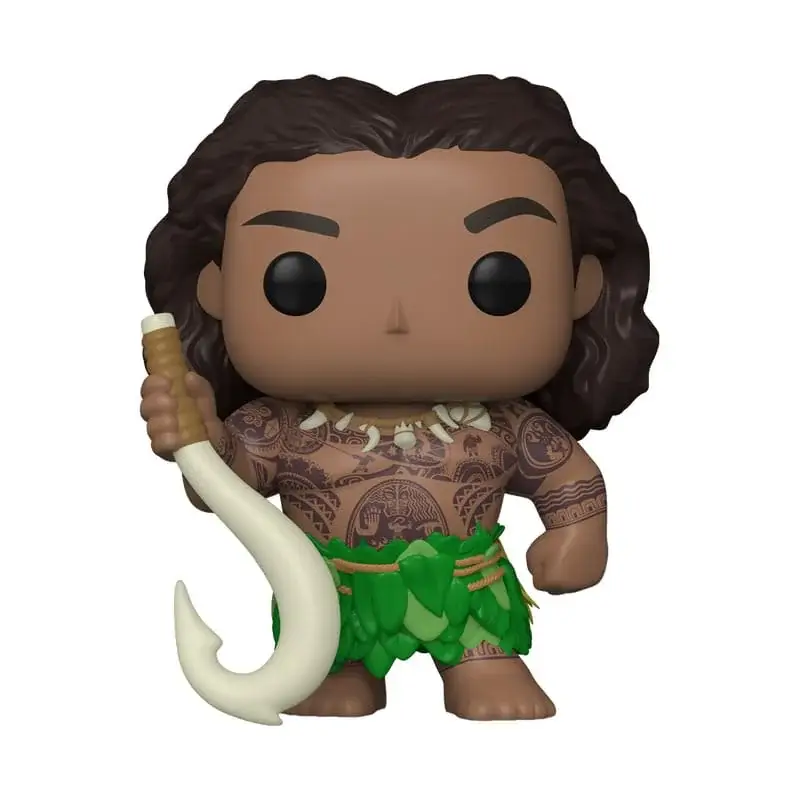 Beperkt Aanbod Vaiana: Legend of the End of the World 2 POP! & Buddy Vinyl Figure Maui with Fish Hook 9 cm
