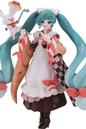 Character Vocal Series 01: Hatsune Miku figure Figma Snow Miku: Winter Delicacy Ver. Direct Verzonden