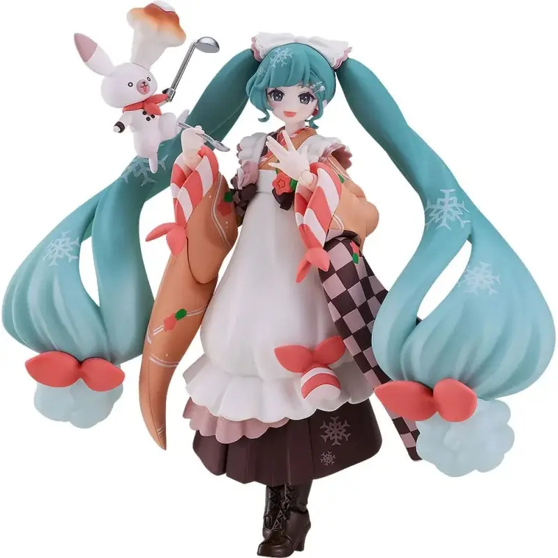 Character Vocal Series 01: Hatsune Miku figure Figma Snow Miku: Winter Delicacy Ver. Direct Verzonden