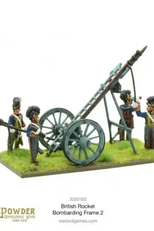Superprijs Napoleonic British Rocket Bombarding Frame 2 Figuur spellet