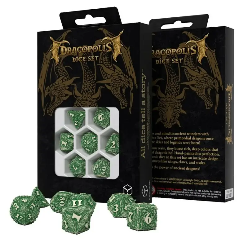 Bestseller Dracopolis dobbelstenenset - De Andes-longnek Figuur spellet