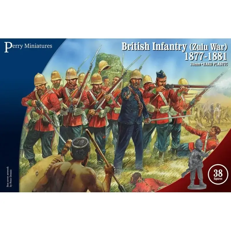 Beste Prijs Perry Miniatures - Britse Zulu-oorlogsinfanterie Figuren