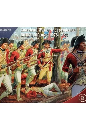 Perry Miniatures - Amerikaanse Onafhankelijkheidsoorlog Britse Infanterie 1775-1783 Bestseller