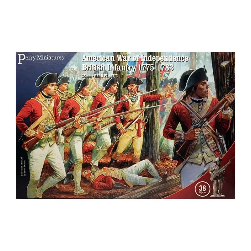 Perry Miniatures - Amerikaanse Onafhankelijkheidsoorlog Britse Infanterie 1775-1783 Bestseller
