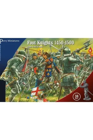 Dagaanbieding Perry Miniatures - Voetridders 1450-1500 Figuren