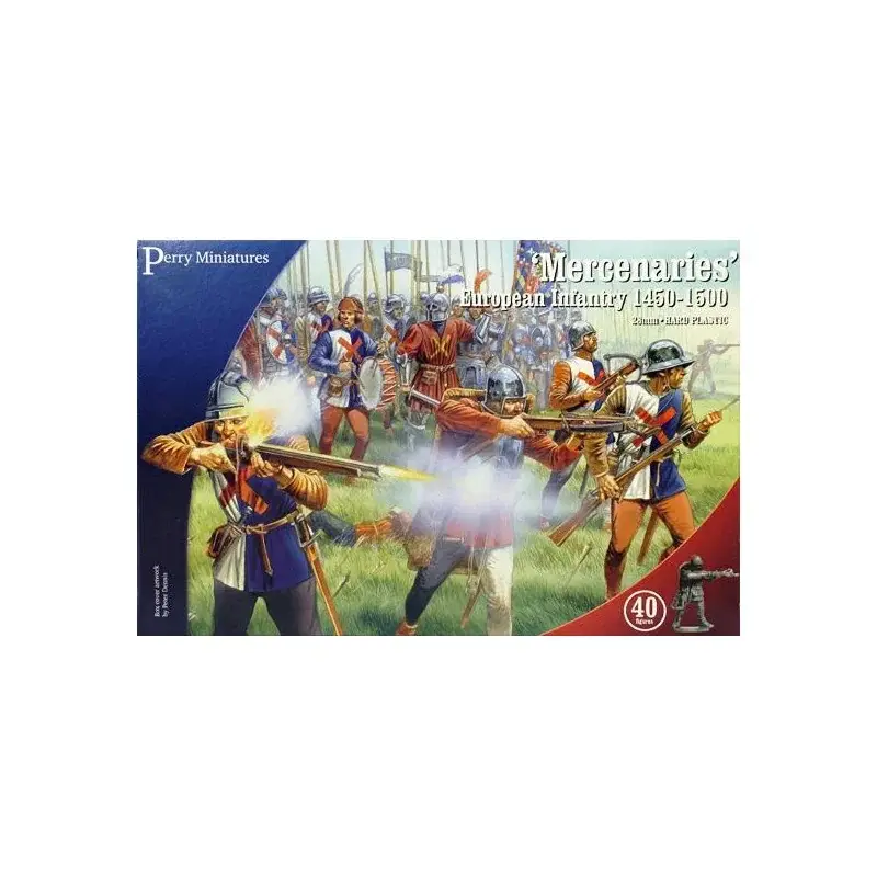 Seizoensaanbieding Perry Miniatures - 'Huurlingen', Europese infanterie 1450-1500 Figuren
