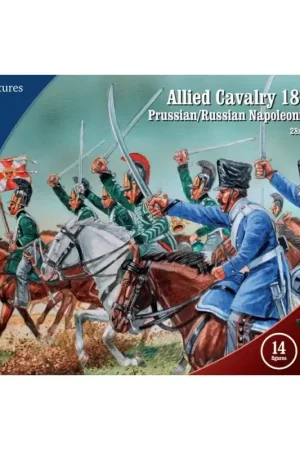 Perry Miniatures - Geallieerde cavalerie-Pruisische en Russische Napoleontische Dragoons 1812-1815 Exclusieve Aanbieding