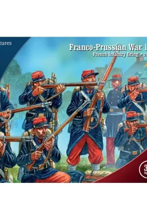 Perry Miniatures - Frans-Pruisische oorlog Franse infanterievuurlinie Figuren Hete Deal