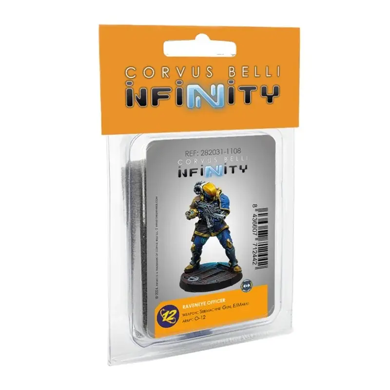 Direct Beschikbaar Infinity - Raveneye-officier Figuur spellet