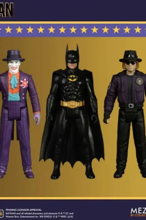5 Points 1989 Batman Af Set (3) Figuurtje Op = Op