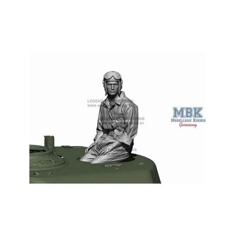 WW2 US Tank Loader 1:48 Figuren Tijdelijk Beschikbaar