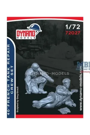 ’40 – French Tank Repair Crew Set 1:72 Figuren Korting